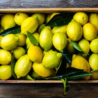 Caja de limones