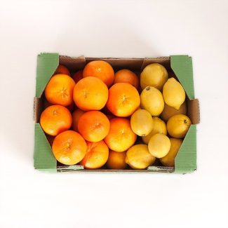 Caja de naranjas